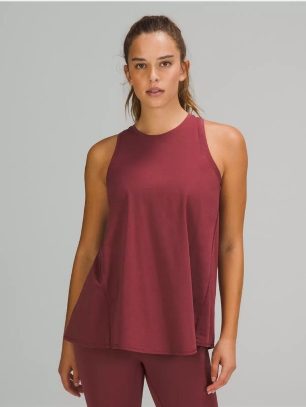 lululemon athletica Women's Swing Tank Top - Burgundy